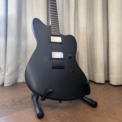 Fender Jim Root Jazzmaster Flat Black USA 2020 w/ EMG 81/60 & Fender Hardshell Case image 1