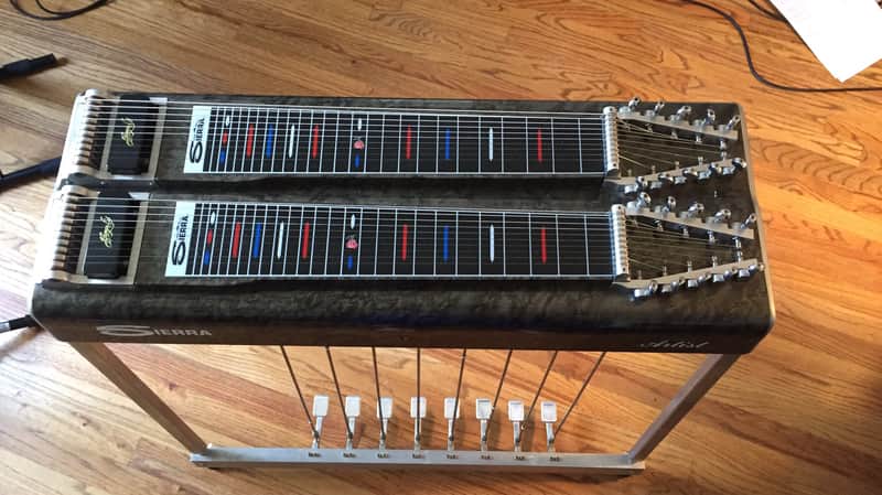 Sierra Artist D10 Pedal Steel Guitar 1990s-2000s Gray image 1