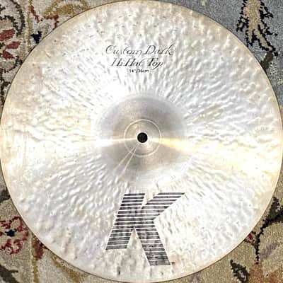 Zildjian K 14” Custom Dark Hi-Hats - 988g, 1348g - Excellent Condition - We Ship Fast! image 2