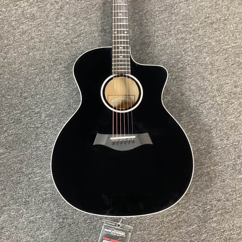 Taylor 214CE Deluxe Limited Edition Black Acoustic Guitar image 1