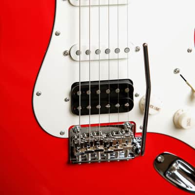 Suhr Classic S Antique HSS Porsche Red Electric Guitar image 5