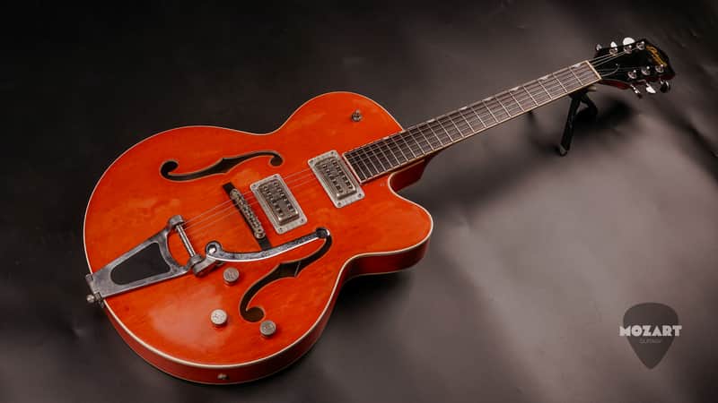 Gretsch Electromatic 5120 Hollow Body 1995 MIJ Terada Japan Orange image 1