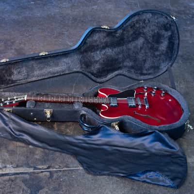 Gibson ES-335 Dot 2006 - Satin Red image 5