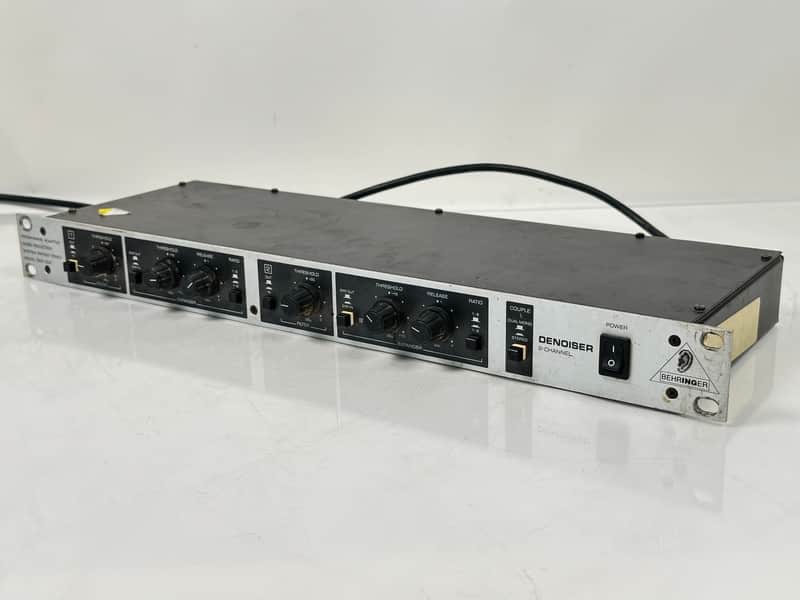 Behringer SNR 202 Denoiser - 2 Channel Noise Reduction Rack | Reverb