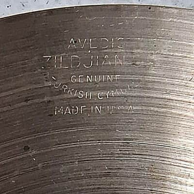 1970s Zildjian 8'' Mini Hi-Hat Cymbals image 8