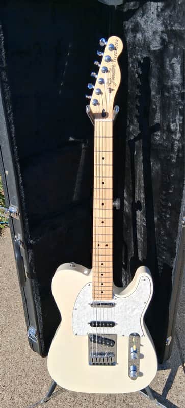 Fender Deluxe Nashville Telecaster with Maple Fretboard 2017 - 2021 - White Blonde