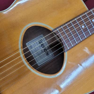 Epiphone NO-180 Jumbo Acoustic MIJ - Natural image 6