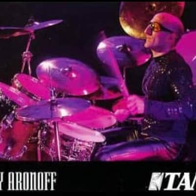 Tama Kenny Aronoff, Tama Starclassic Maple, Smashing Pumpkins, Melissa Etheridge Drum Set 1998 - Purple Lacquer image 12