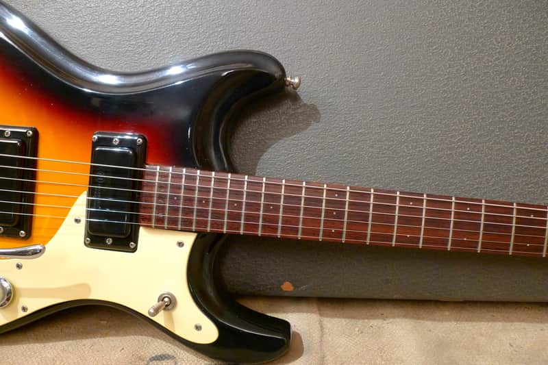 Mosrite Ventures Mark V 1966 Sunburst | Reverb