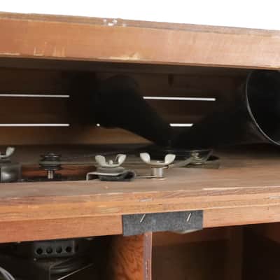 Leslie Model 122 Rotating Speaker Cabinet Cab Organ Amplifier w/ Casters #34786 image 10