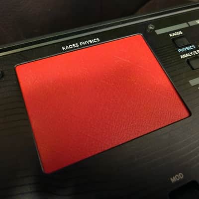 Red Kaoss Physics pad overlay