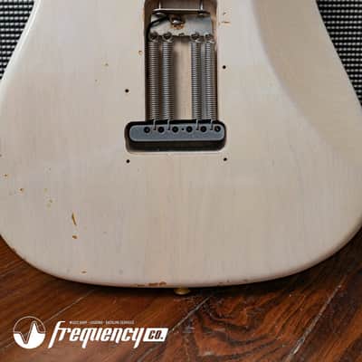Fender Custom Shop Limited Edition 1956 Stratocaster in White Blonde with a AA Flamed Maple Neck - 2011 image 24