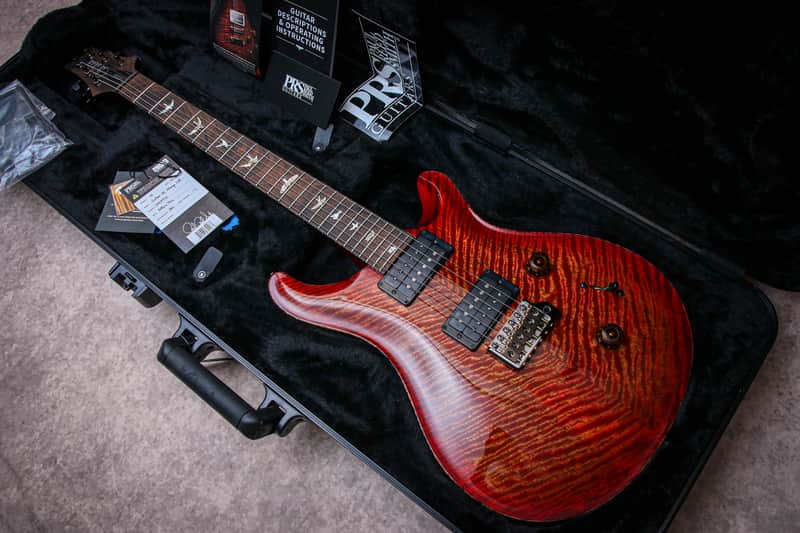 PRS USA Paul Reed Smith Custom 24 Ltd Ed. Mango Top #1 of 200 " Blood Orange" (2026) image 1
