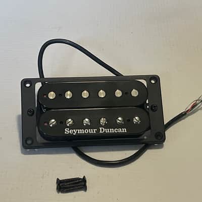 2020 USA Seymour Duncan TB-4 Black Bridge Humbucker Guitar Pickup w/ Ring 17.75k image 1
