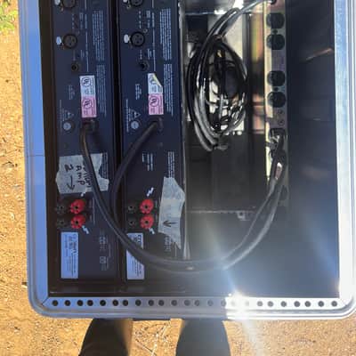 Crown K1 & K2 Power Amplifiers with Furman Power Conditioner & Rack Case image 2