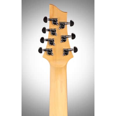 Schecter C-7 Deluxe Electric Guitar, Satin Black image 9