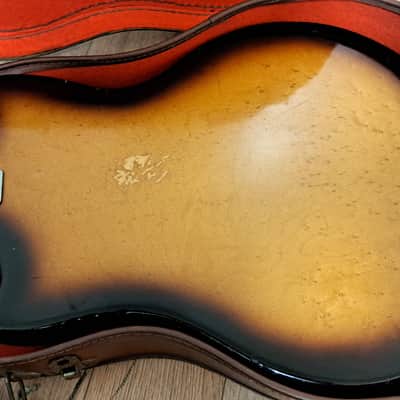 Framus Strato 5/155 Sunburst + original case 1964 image 9