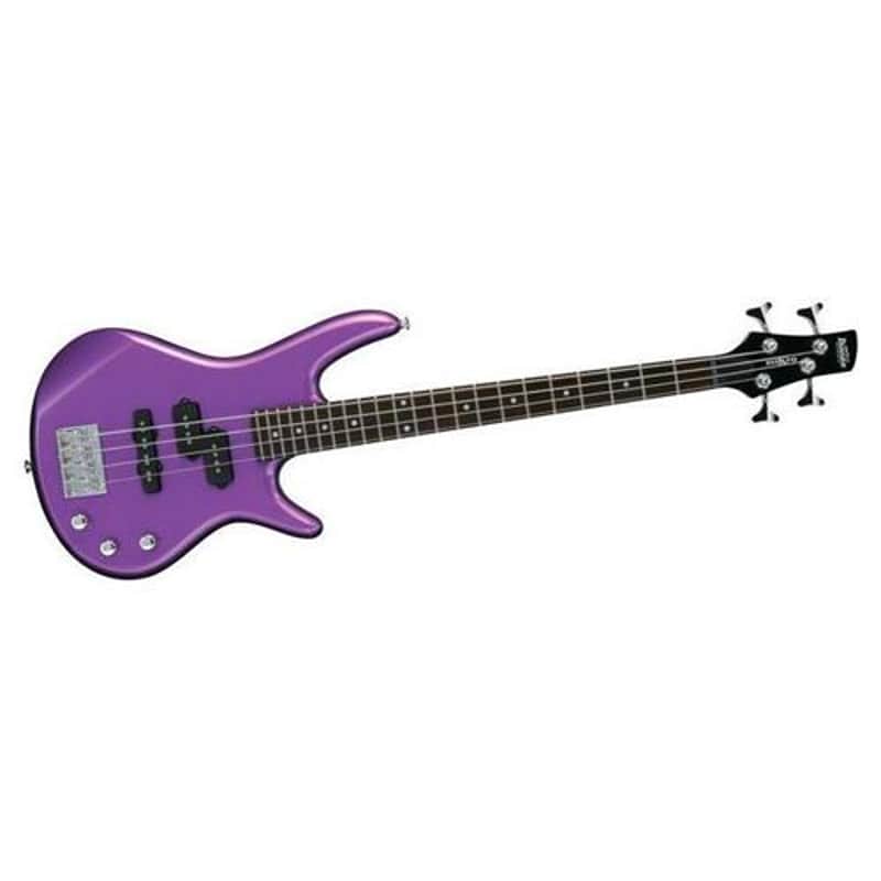 Ibanez miKro Series GSRM20 Electric Bass Guitar, Metallic Purple image 1