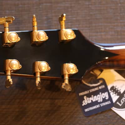 Heritage Golden Eagle Archtop Hollow Body Electric Guitar Antique Sunburst + OHSC image 20