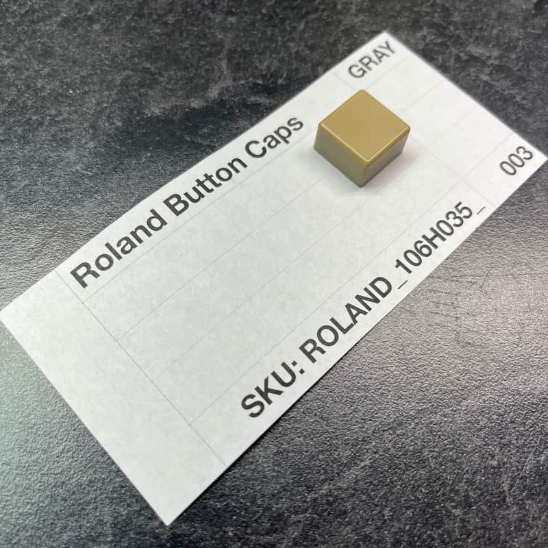 ORIGINAL Roland Gray Button Cap (016H035) image 1