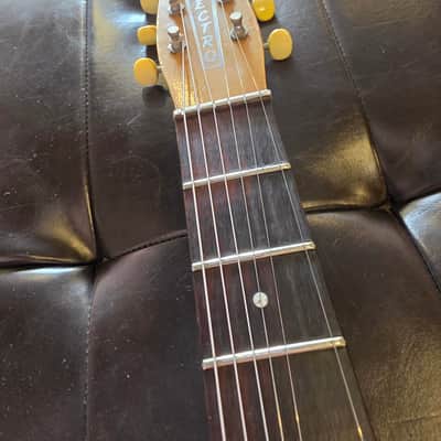 1965 Danelectro 5015 Convertible - Hollowbody Electric Acoustic Guitar - White image 12