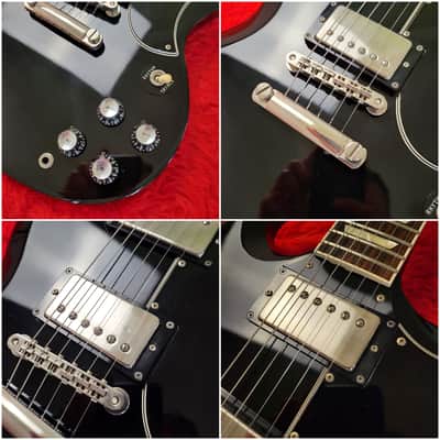 Rare 2006 Epiphone Limited Edition '61 SG LQ Lacquer SG Standard - Ebony (Black) - With Original Gigbag - Made In Japan MIJ image 4