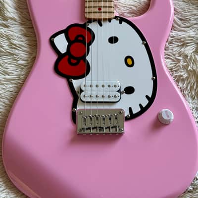 2024 Squier Hello Kitty Reissue Stratocaster Electric Guitar image 6