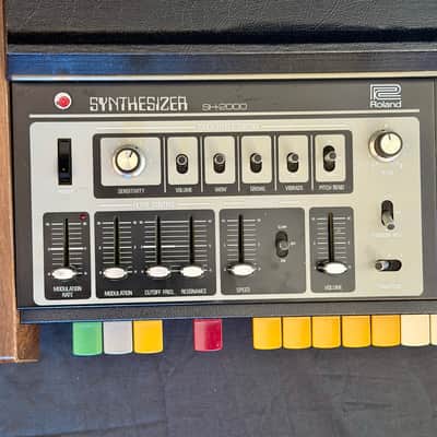 Roland SH-2000 37-Key Synthesizer 1974 - 1979 - Black image 8