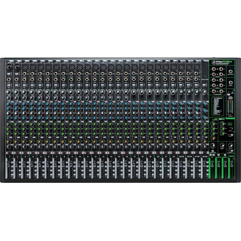 Mackie PROFX30V3 30 Channel Analog Mixer USB Recording Built In compression image 1