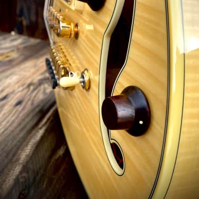Ultra Rare 2006 Ibanez Awd-102-nt Artcore Custom Natural semi hollow body image 7