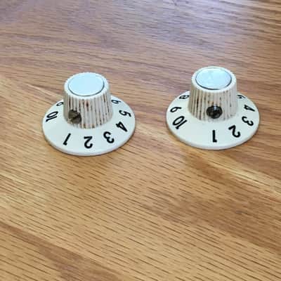 Vintage Spec Relic Knobs Slotted Set Screws CTS Pot for Fender Jazzmaster USA Witch Hat image 4