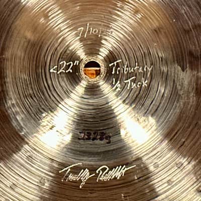 22" Timothy Roberts Tributary 1/2 Turk Ride Cymbal 2328g *Video* image 5