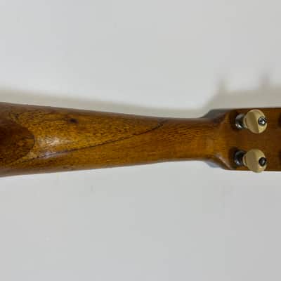 Vintage M Nunes Hawaiian Ukulele Koa Rare Vintage image 10
