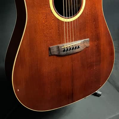Daion MIJ The '78 Heritage Dreadnought Acoustic Guitar Stained Mahogany w/ OHSC image 3
