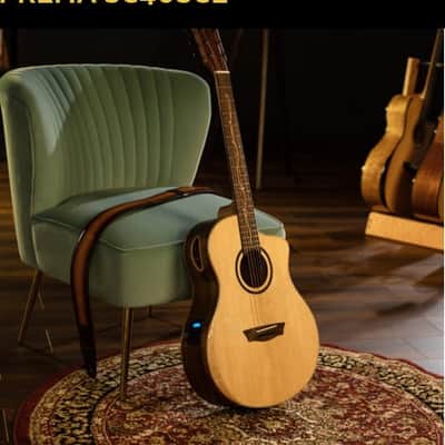 Washburn BTSC40SCE Bella Tono Studio Acoustic Electric Guitar Cutaway image 23