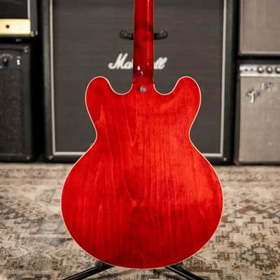 Gibson ES-330 Hollow Body Electric Guitar - Sixties Cherry with Hardshell Case image 8