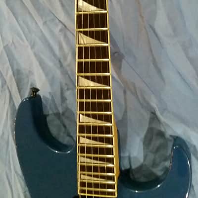 Charvel 475 Deluxe 1990 Candy Blue image 7