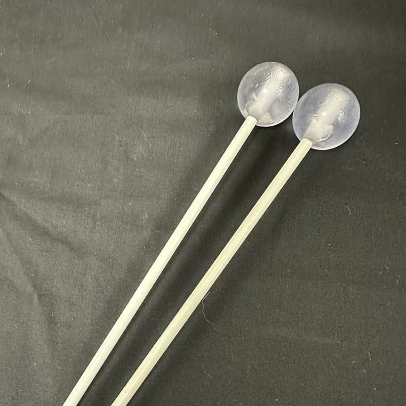 Vintage Vic Firth M61 Mallets, Two Step, Clear Lexan Heads - EXCELLENT image 1