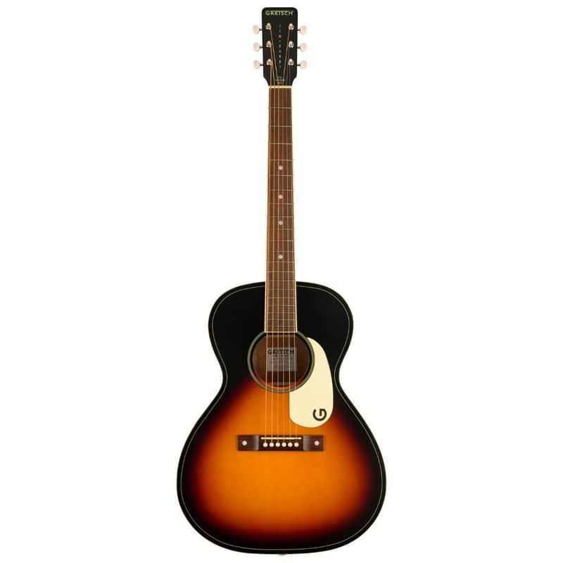 Gretsch Jim Dandy Concert 6-String Right-Handed Acoustic Guitar with X-Braced Body and Walnut Fingerboard (Rex Burst) image 1
