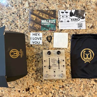 Walrus Audio Xero Polylooper 2025 - Present - Cream image 7