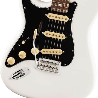 Fender Player II Stratocaster Left-Hand Electric Guitar, Rosewood Fingerboard, Polar White image 1
