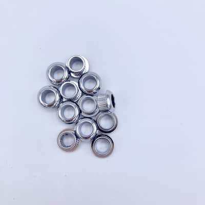 Machine Head Replacement Parts - 12 String Guitar -Chrome - 6 X 6- Unsealed backs image 4
