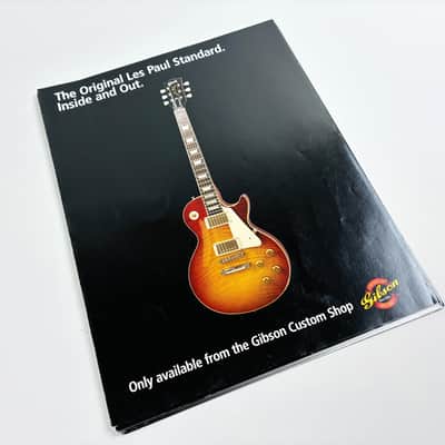 Gibson Custom Shop Brochure – The Original Les Paul Standard: Inside and Out. Brazilian. 2003 image 1