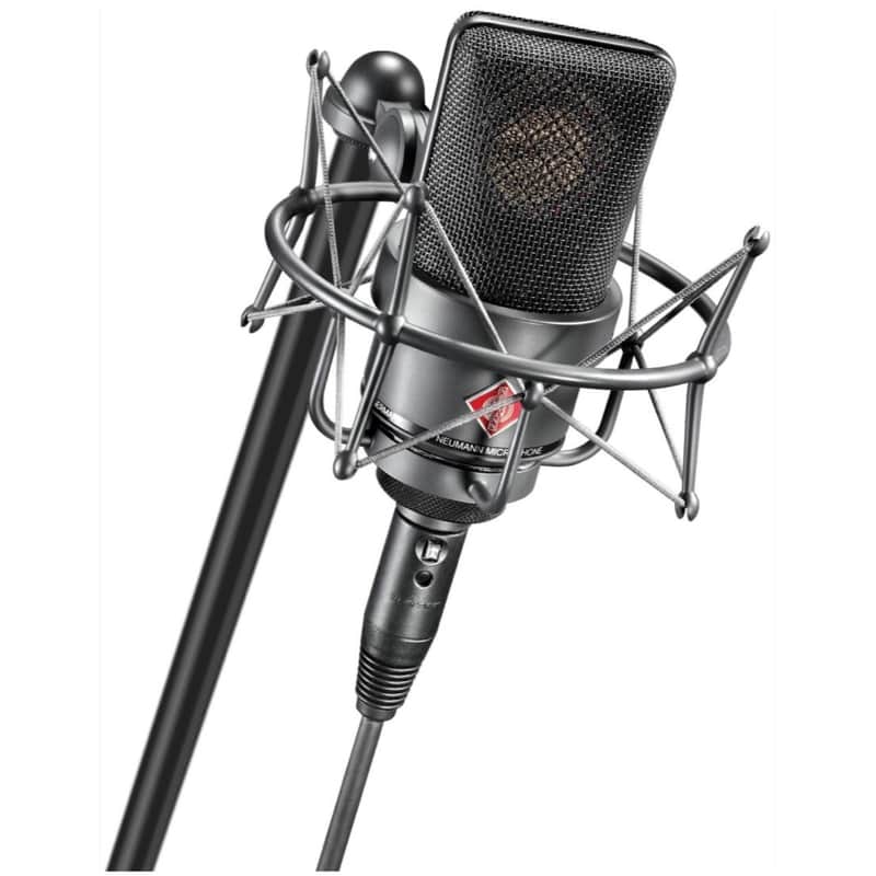 Neumann TLM 103 Anniversary Microphone with Shockmount and Case, Black image 1
