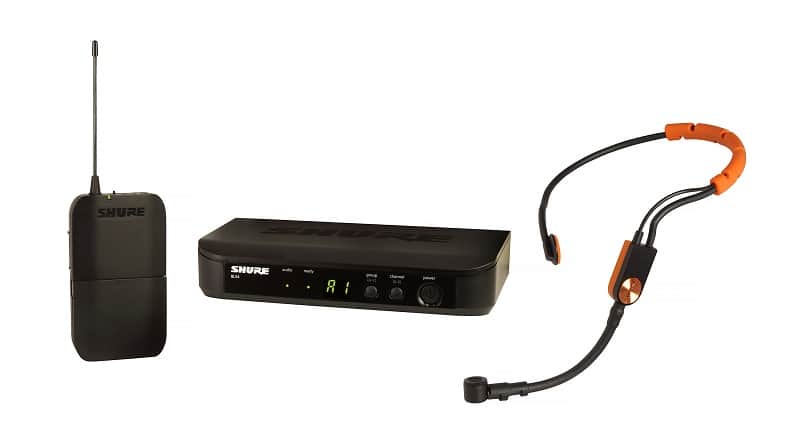 Shure BLX14/SM31-J11 Wireless Fitness Headset System with SM31FH Headset Mic. J11 Band image 1