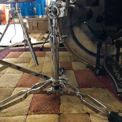 Pearl Export 5-tom shell pack with matching snare (Jet Black), Quick Beat hi-hats, hardware, and throne image 19