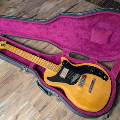 1976 Gibson Marauder Electric Guitar Natural Maple Board Vintage W/Original Hard Case image 1