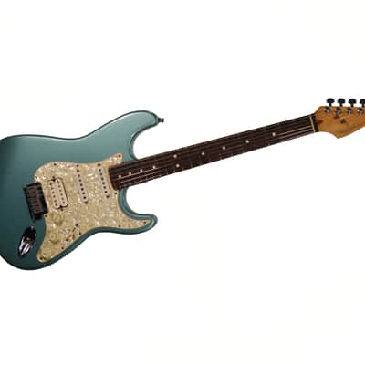 Fender USA Stratocaster HSS Electric Guitar 1997 – Used 1997 - Metallic Green image 1