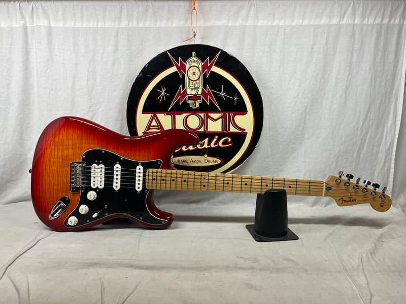 Fender Player Stratocaster HSS Plus Top Electric Guitar image 1
