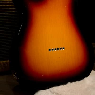 Fender Custom Shop '60 Reissue Telecaster Relic NAMM 2018 Custom Built 3 Tone Sunburst Limited Edition image 15